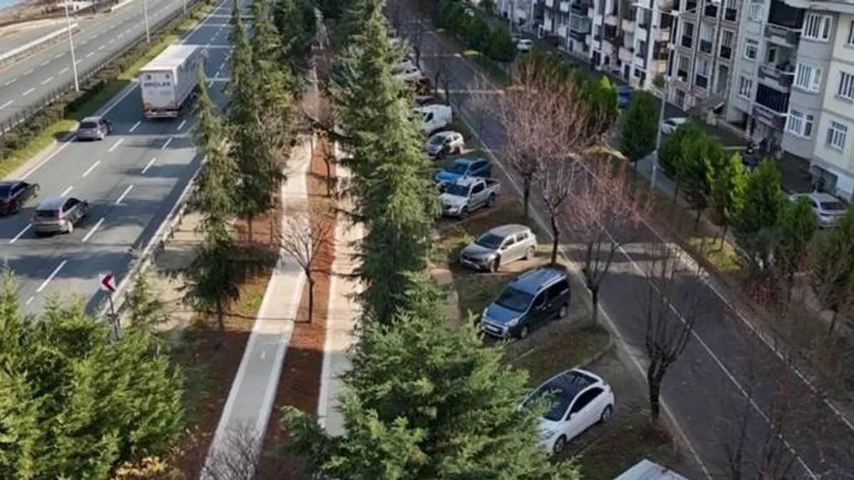 Trabzon'da Sürmene bisiklet yolu hizmete açıldı