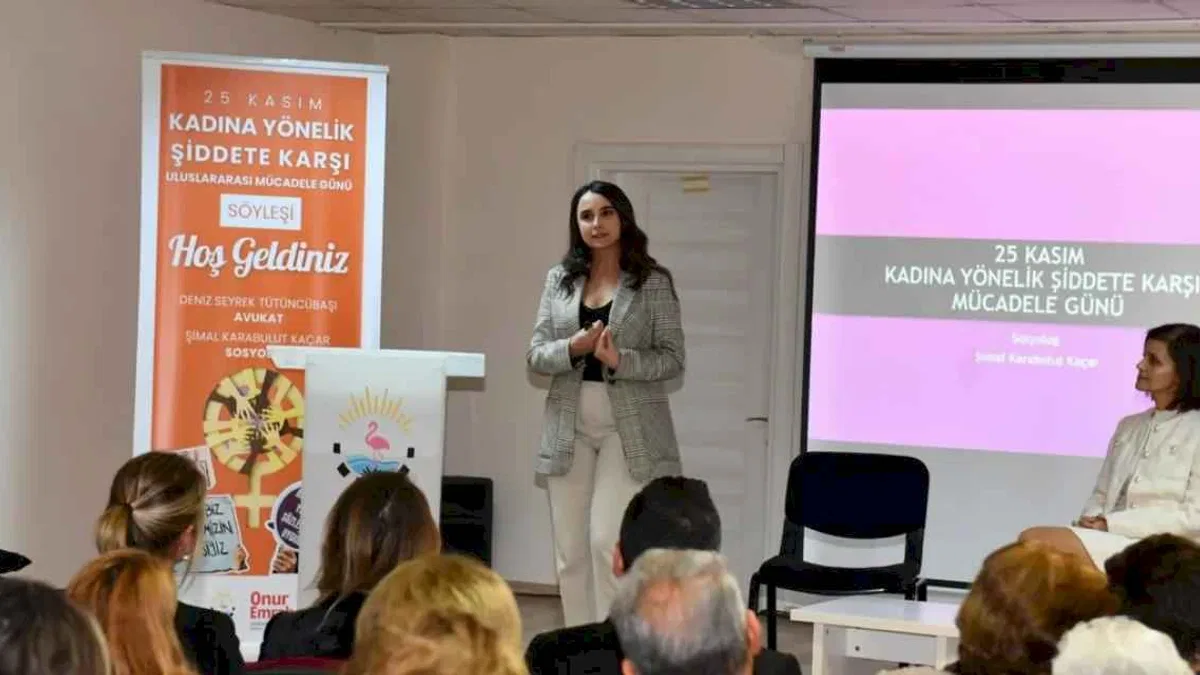 İzmir Çiğli'den şiddete 'dur' dediler