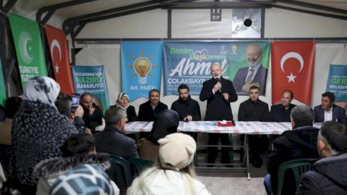 Başkan Çolakbayrakdar, “Projelerimizle yeni bir şehir kuruyoruz”