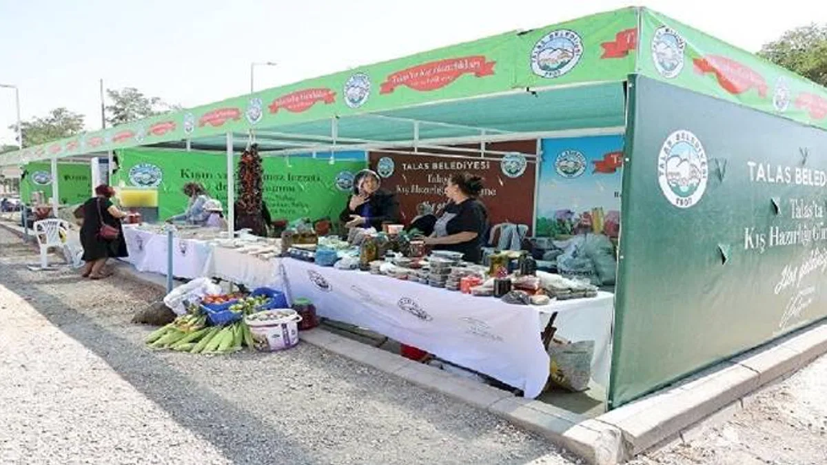 Kayseri Talas'ta kış hazırlıkları başladı