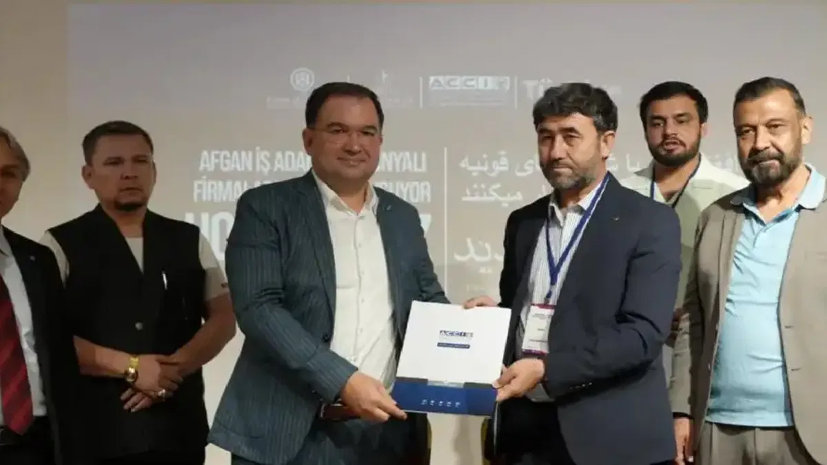 Konya İle Afganistan arasında ticari iş birliği köprüsü kuruldu