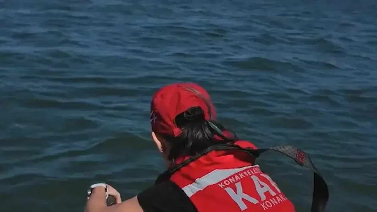Konak Belediyesi'nden suda arama ve kurtarma eğitimi