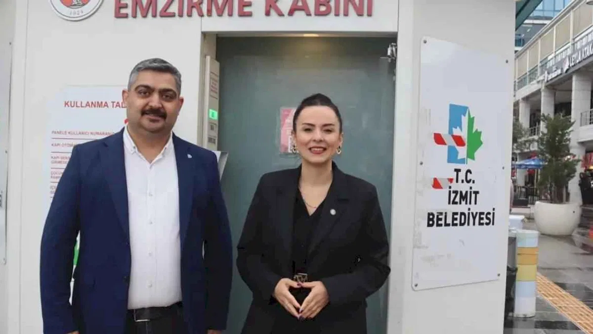 İzmit'te Bebek Bakım ve Emzirme Kabini daha güvenli