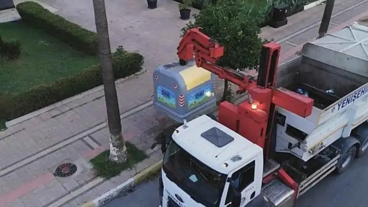 Yenişehir'de sessiz çöp toplama dönemi başladı