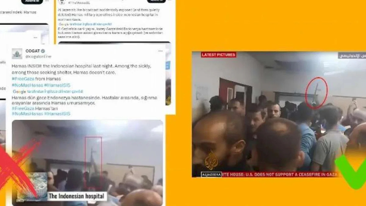 Hastane saldırısındaki görüntüler silah değil!