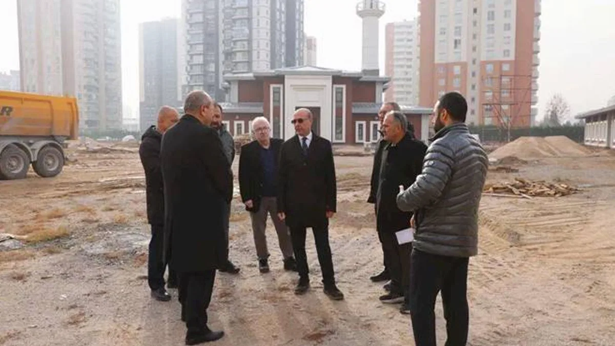 Konya Selçuklu’da Yazır Mahallesi Külliyesi’nde inceleme