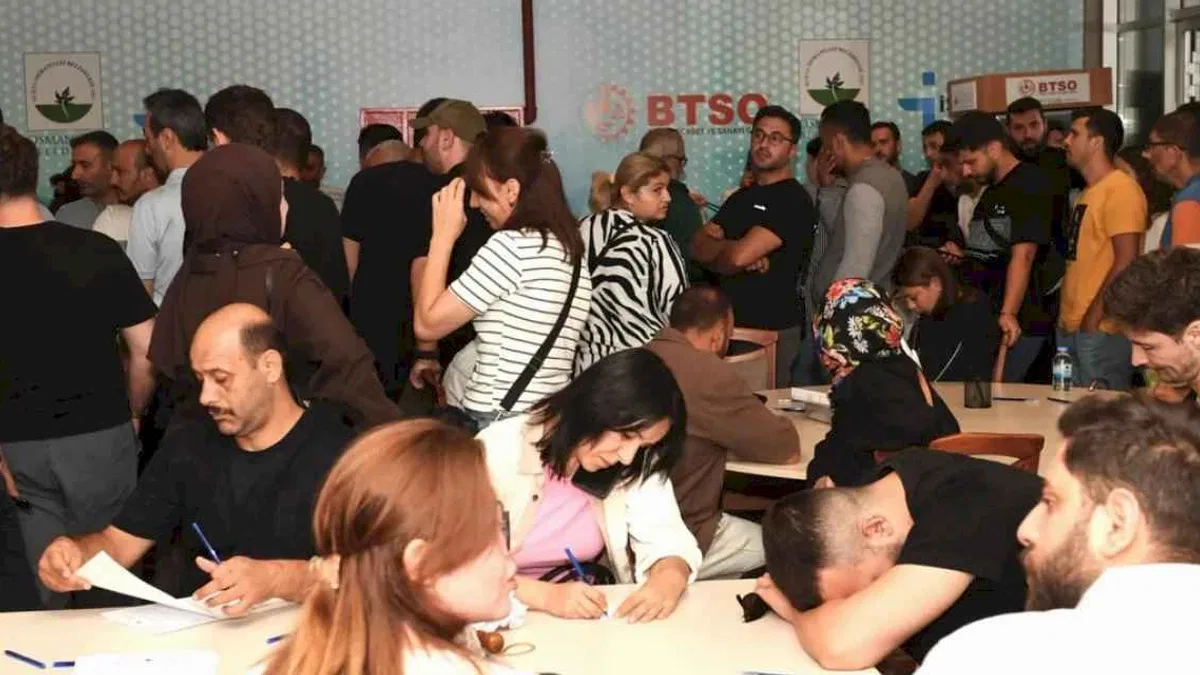 Osmangazi’de istihdam buluşması doldu taştı