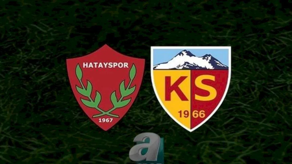 Hatayspor - Kayserispor CANLI İZLE (Hatayspor - Kayserispor canlı anlatım)