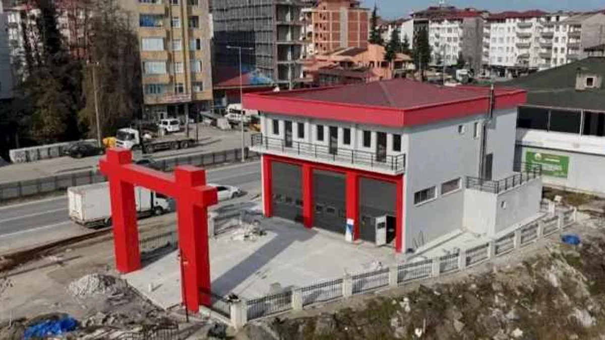 Trabzon’da iki yeni itfaiye binaları tamamlandı