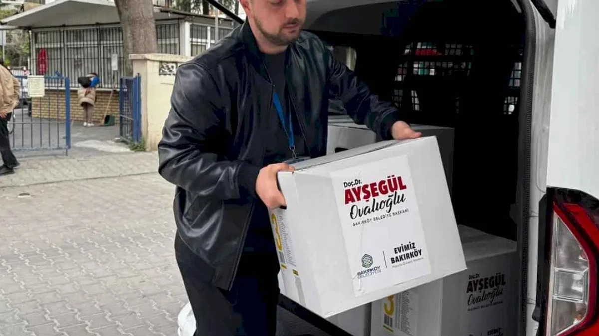 İstanbul Bakırköy'den Ramazan dayanışması