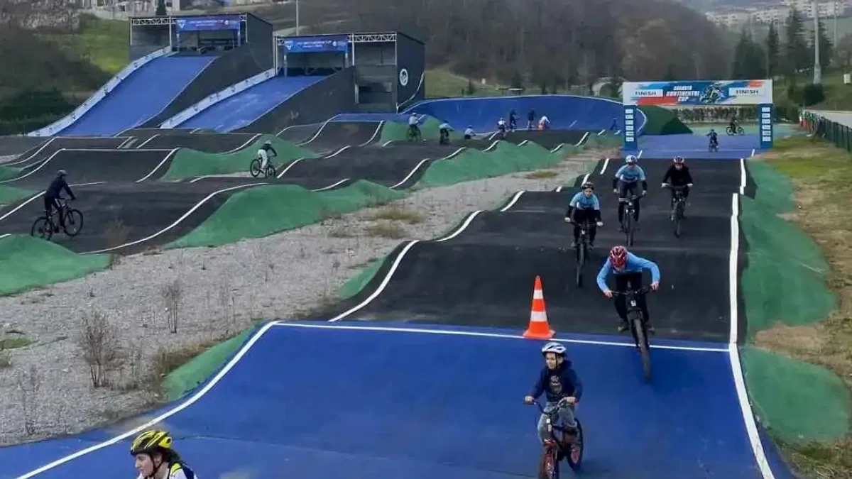 Geleceğin şampiyon pedalları bu vadide yetişiyor