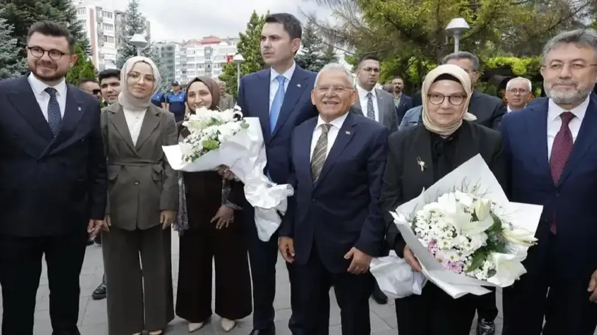 Kayseri iki bakanı birden ağırladı