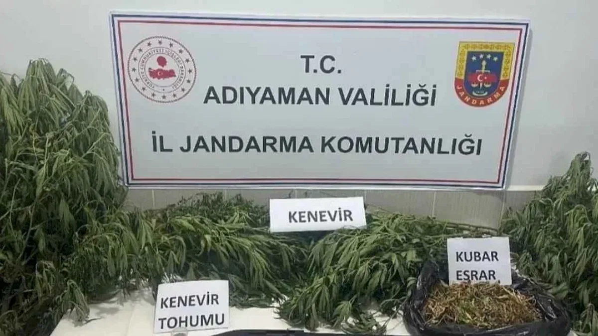 Adıyaman Jandarması'ndan uyuşturucuya geçit yok