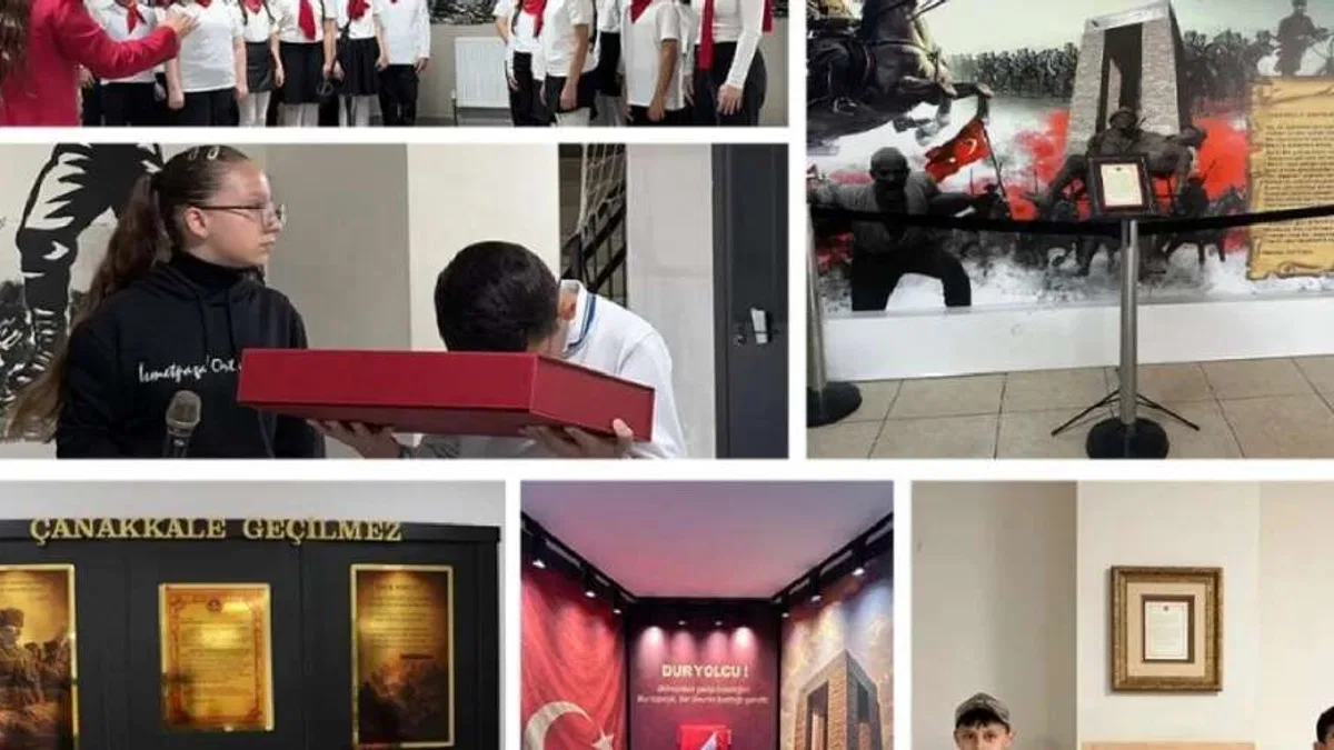 Çanakkale Şehitliği'nin al bayrakları geleceğe emanet
