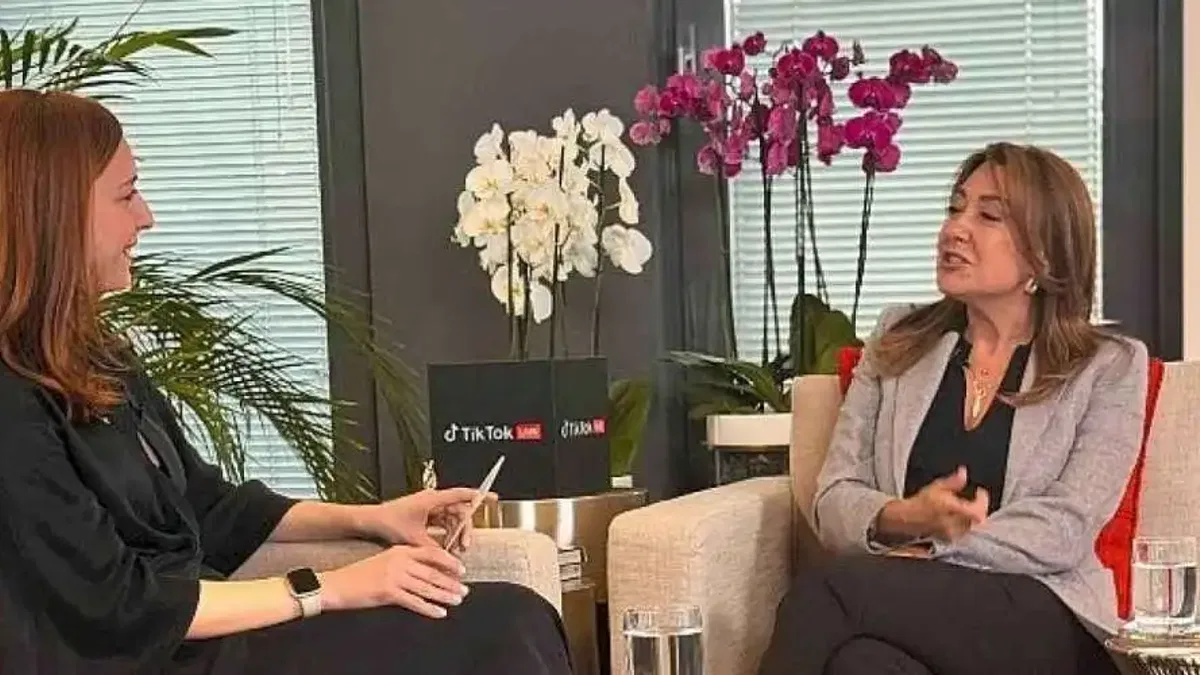 TikTok LIVE'ın 'İlham Veren Kadınlar' programına iş insanı Arzuhan Doğan Yalçındağ konuk oldu