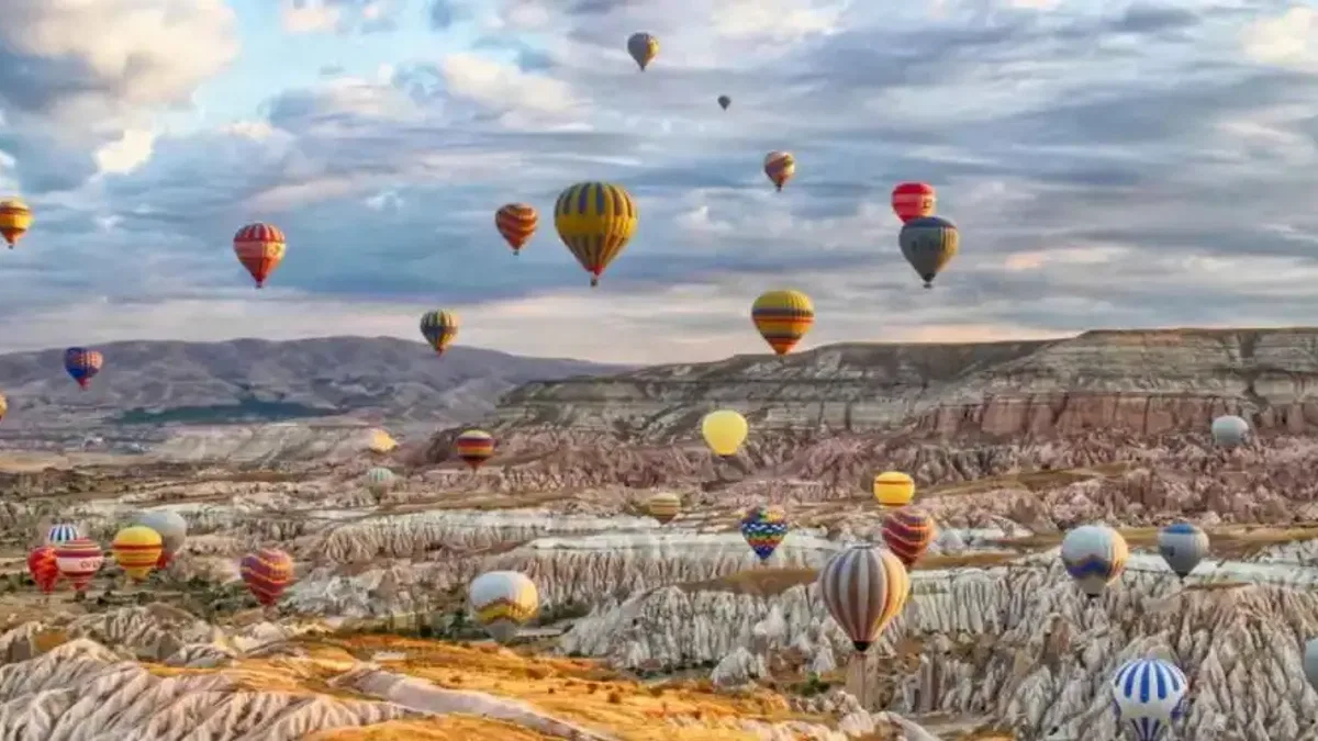 Sıcak hava balonları rekora uçtu!