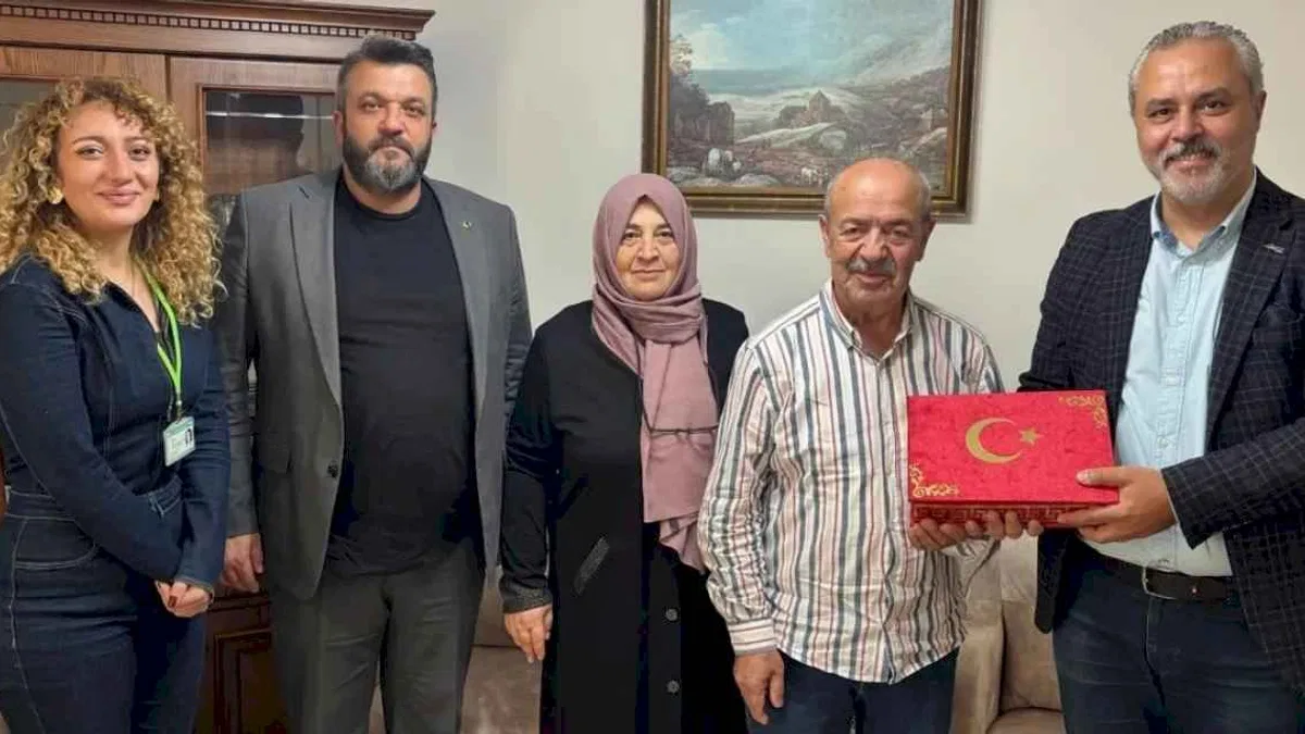 İzmit'te Kıbrıs Gazilerine vefa ziyareti