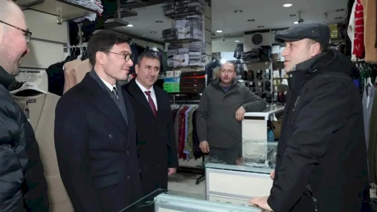 Tokat'ta Başkan Yazıcı'dan esnaf ziyareti