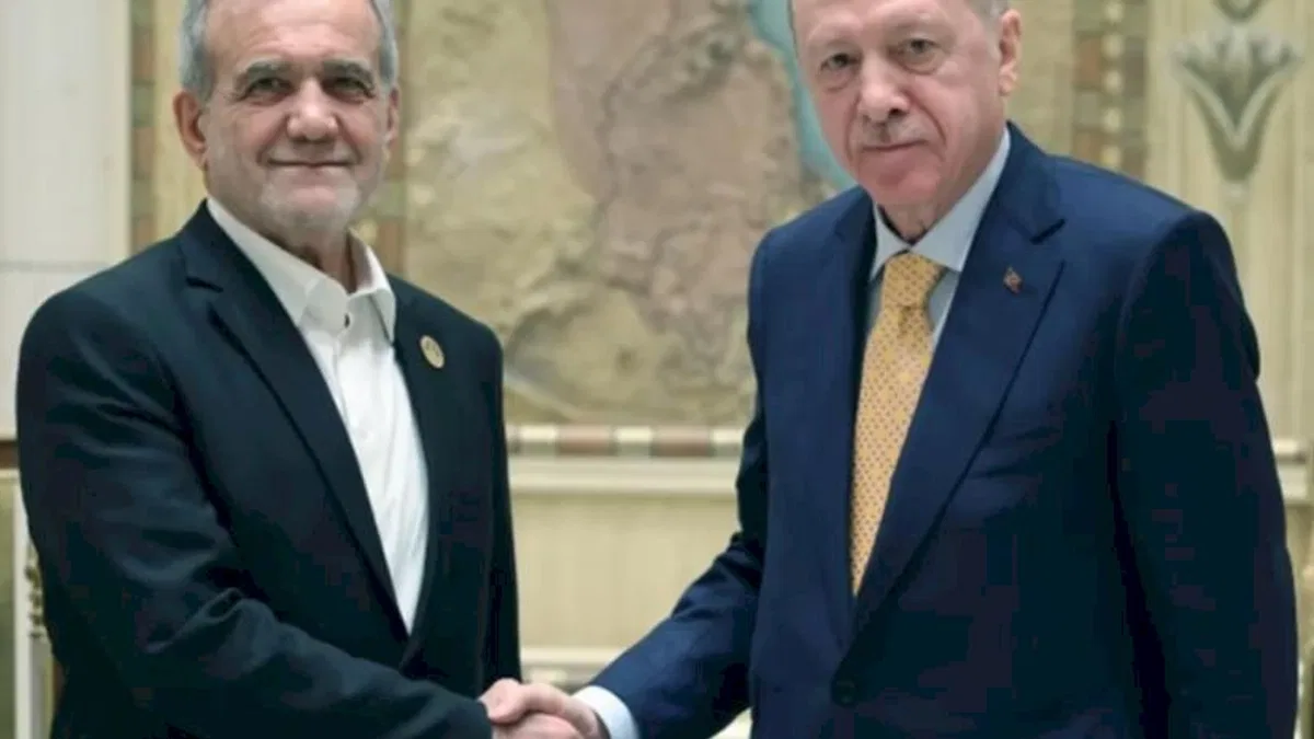 Cumhurbaşkanı Erdoğan, İranlı mevkidaşıyla görüştü