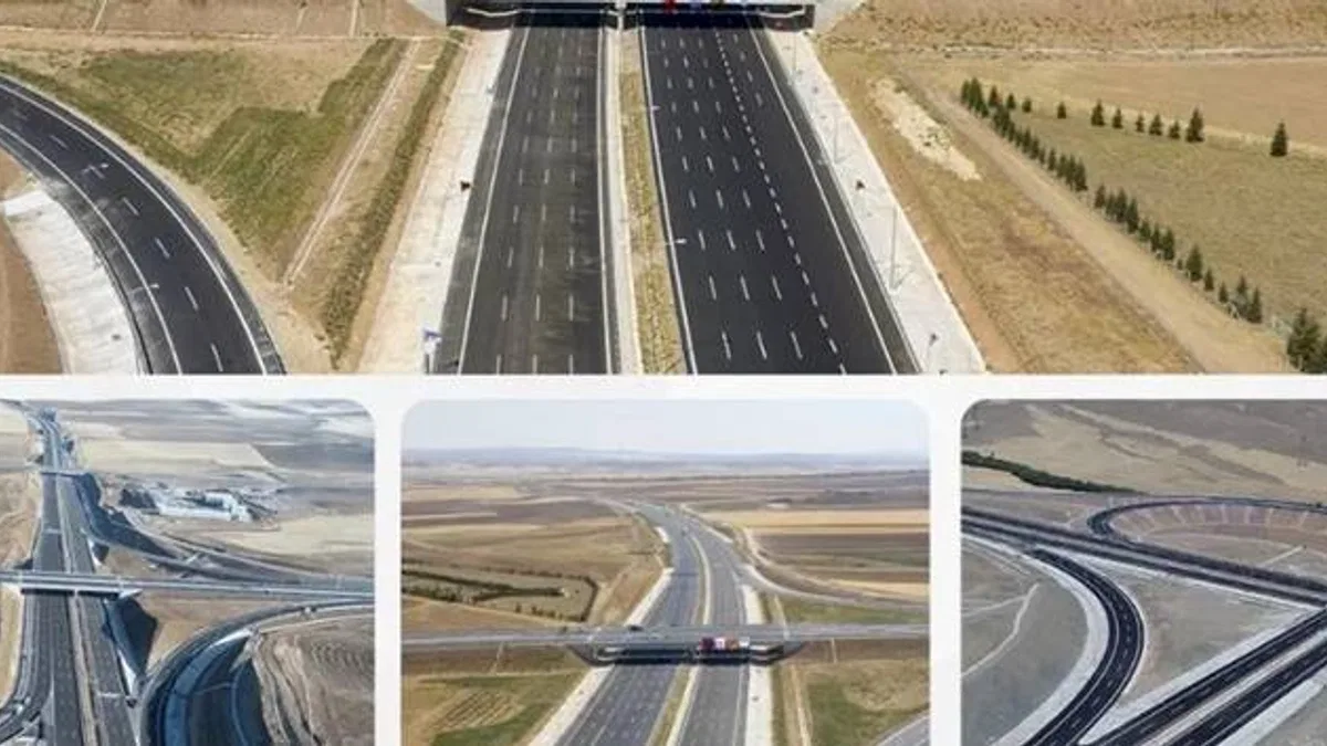 Ankara-Niğde Otoyolu'na uluslararası ödül
