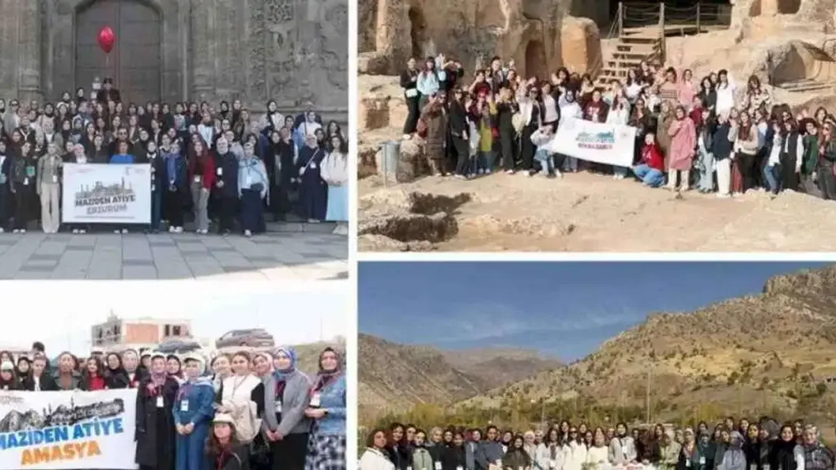 'Maziden Atiye' kültür yolculuğu sürüyor