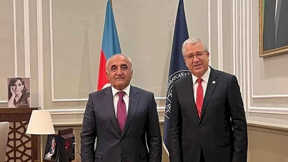 Rektör Prof. Dr. Budak, eğitim öğretim ve bilim öncelikli iş birlikleri için Azerbaycan'ı ziyaret etti