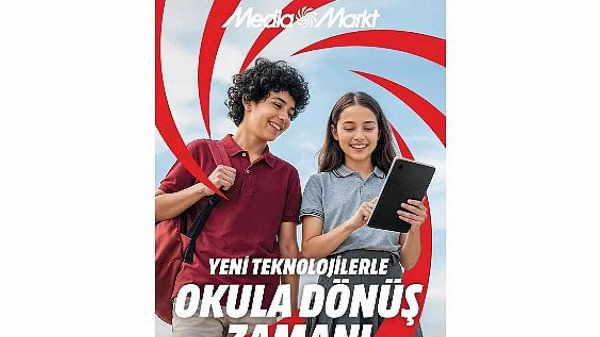 Öğrencilerin teknoloji ihtiyaçları için MediaMarkt'ın okula dönüş kampanyası devam ediyor