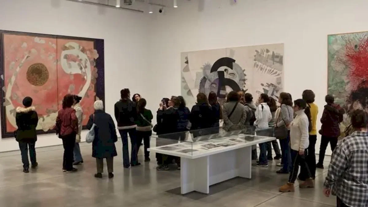 İstanbul Maltepeli kadınlar İstanbul Modern’i gezdi