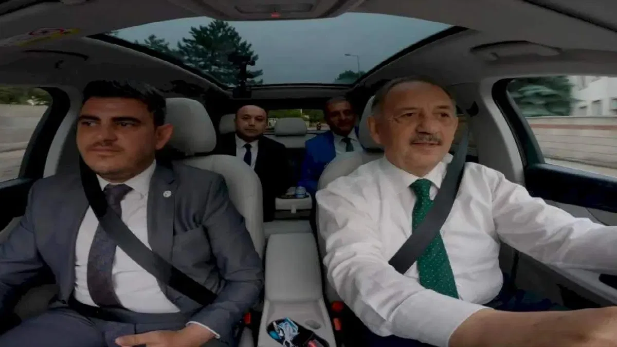 Bakan Özhaseki, Togg'u test etti