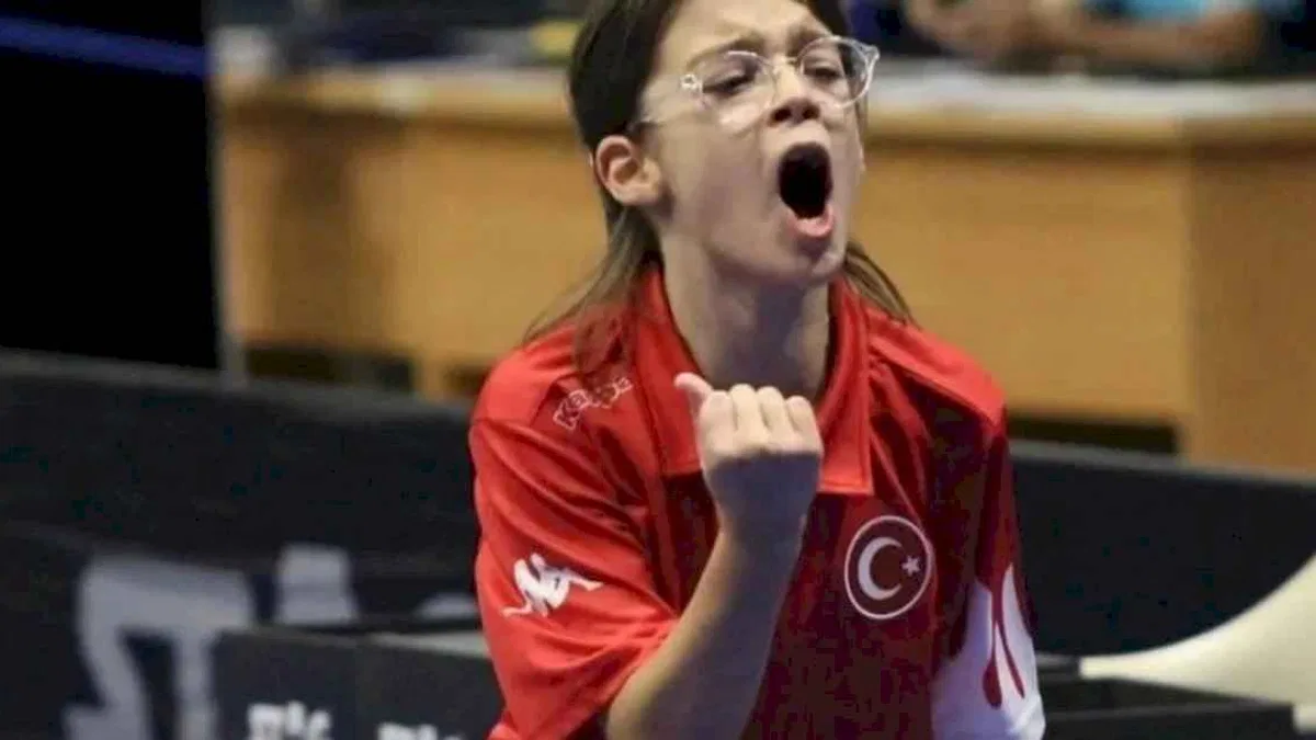 Muğlalı masa tenisi sporcusu Türkiye’yi temsil etti
