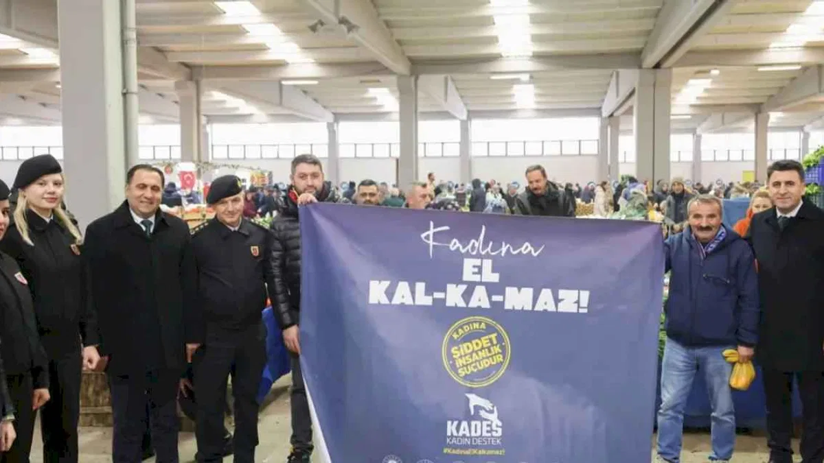 Bilecik’te kadına şiddete karşı farkındalık mesajı
