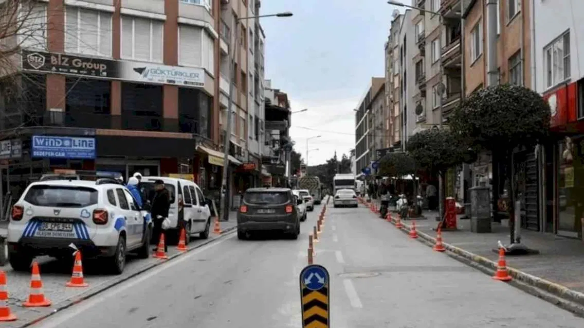 Balıkesir yollarında genişletme çalışması