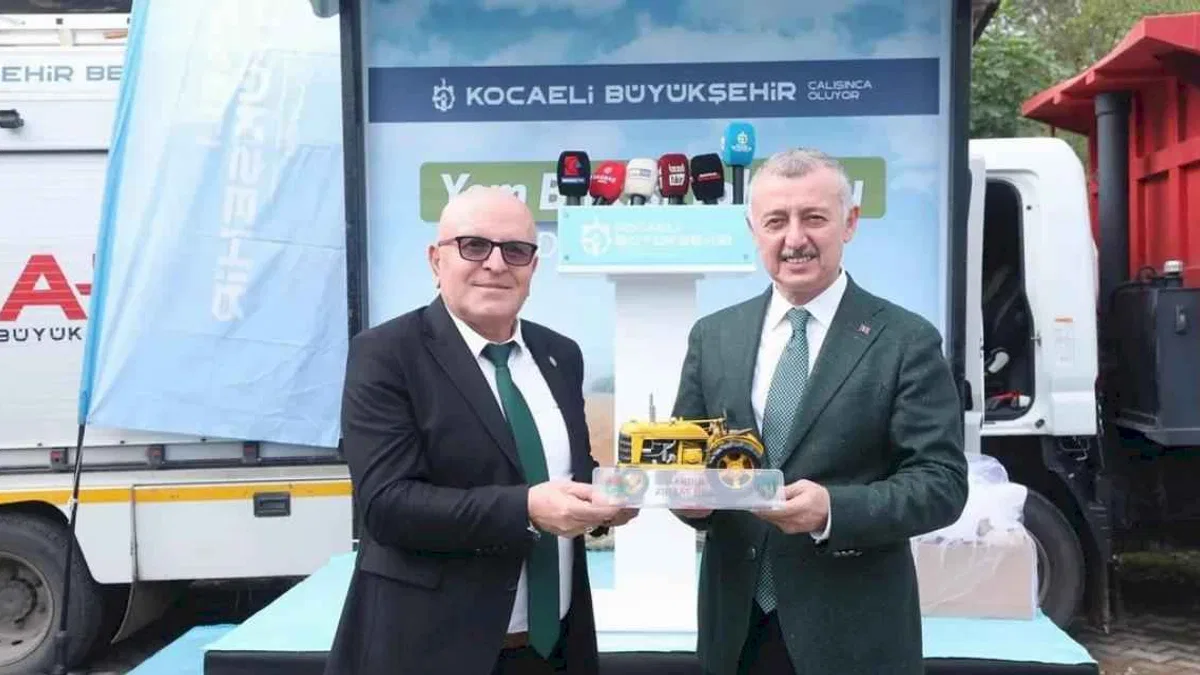 Kocaeli Büyükşehir 4 mevsim çiftçinin yanında