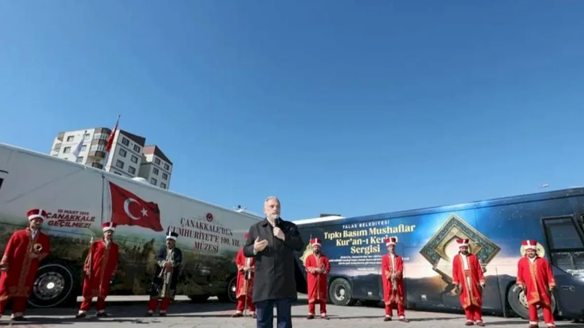 Kayseri Talas'tan 18 Mart mesajı