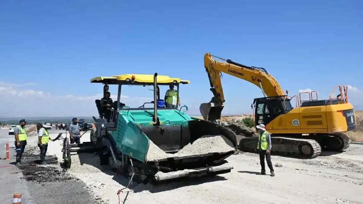 Malatya’da Yaka bağlantı yolu tamamlanıyor