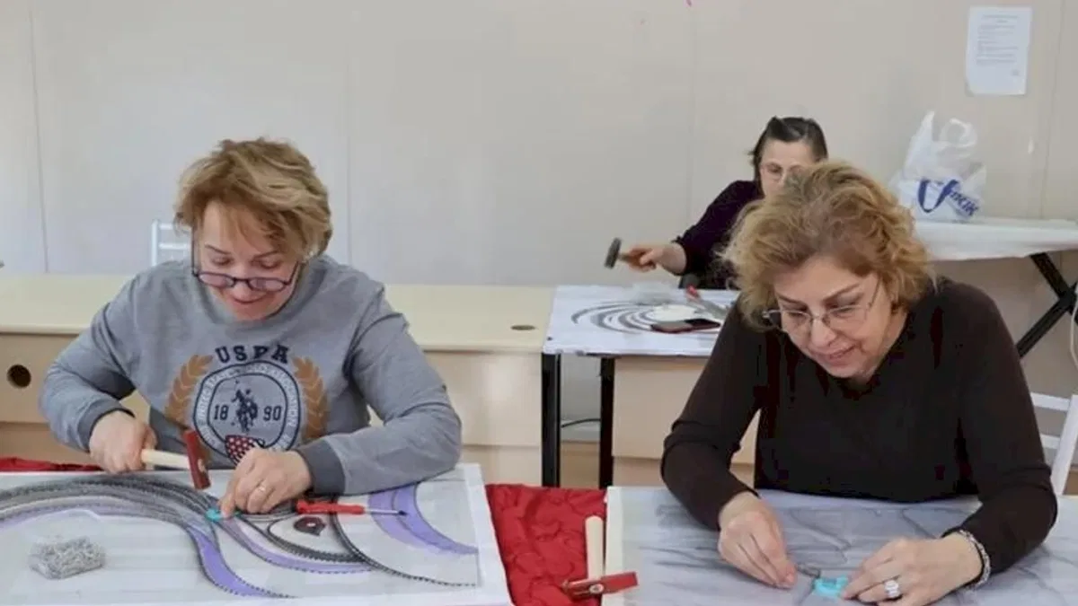 Filografi sanatı Maltepe’de yeniden hayat buluyor