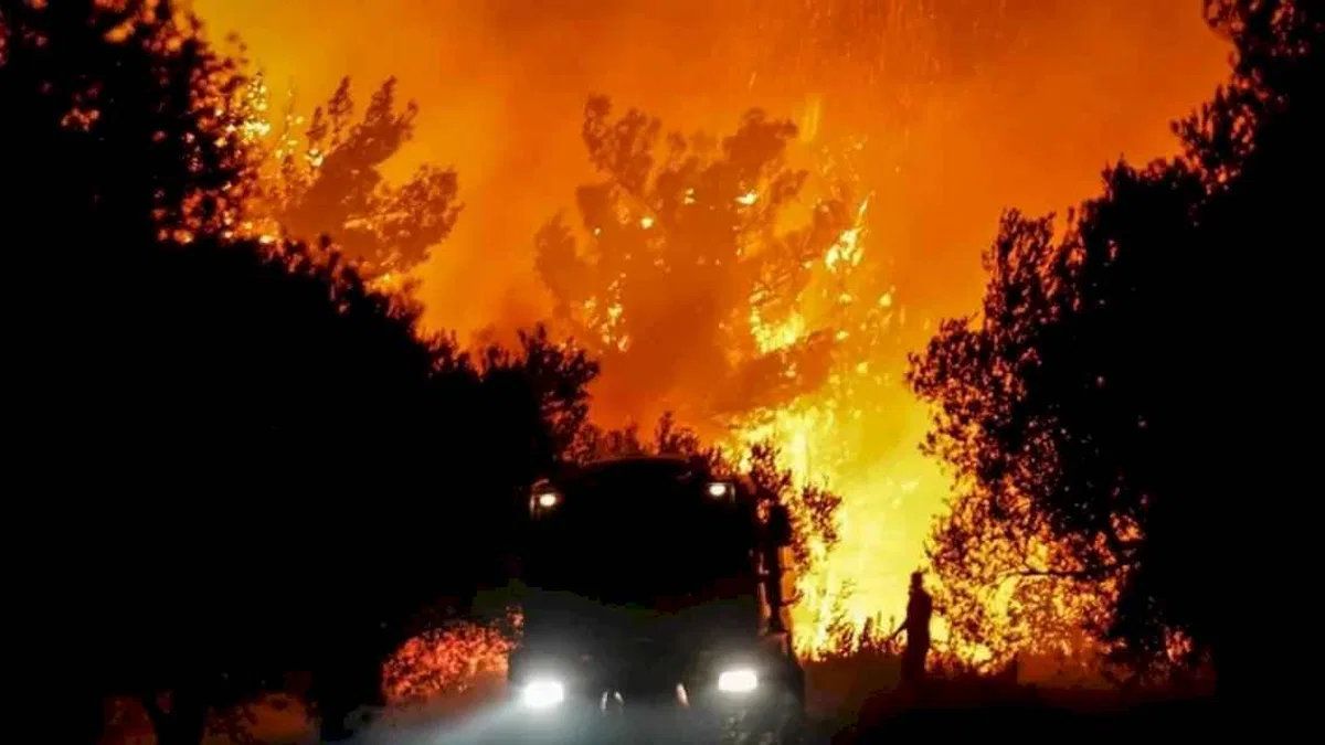 Çanakkale yangını büyüyor