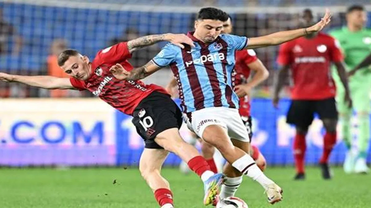 Trabzonspor 1-1 Gaziantep FK (Maç Sonucu)