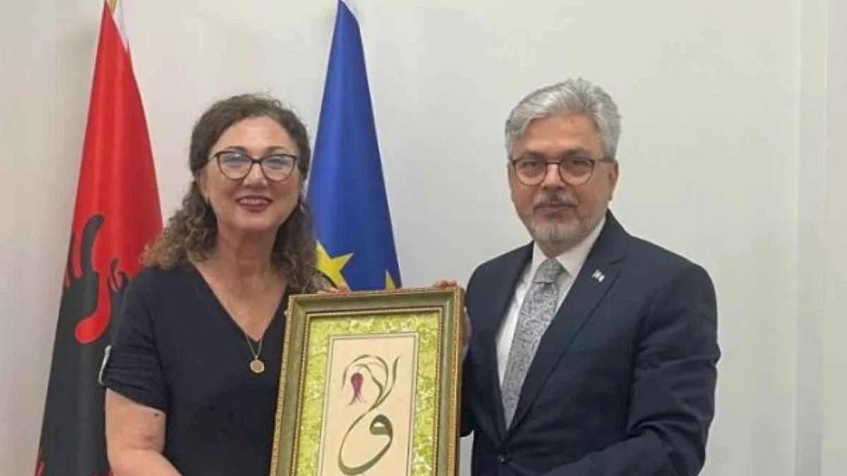 Milli Eğitim Bakan Yardımcısı Yelkenci Arnavutluk'ta