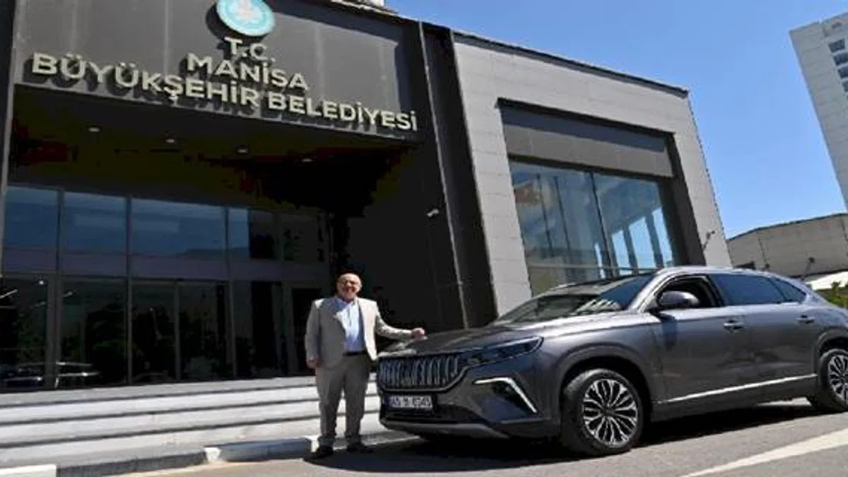 Bir Togg da Manisa Büyükşehir envanterine girdi