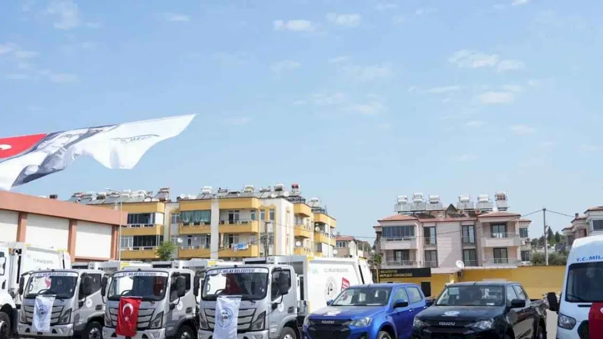 Muğla'da Milas Belediyesi araç filosunu güçlendiriyor