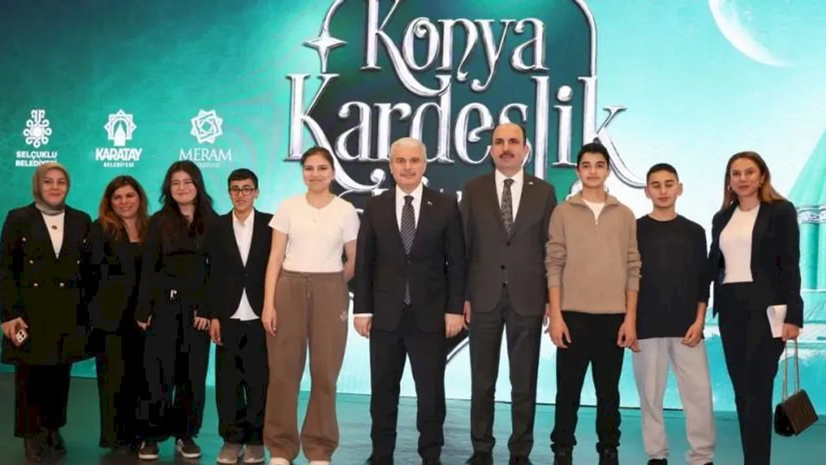 Konya'da kardeşlik iftarı