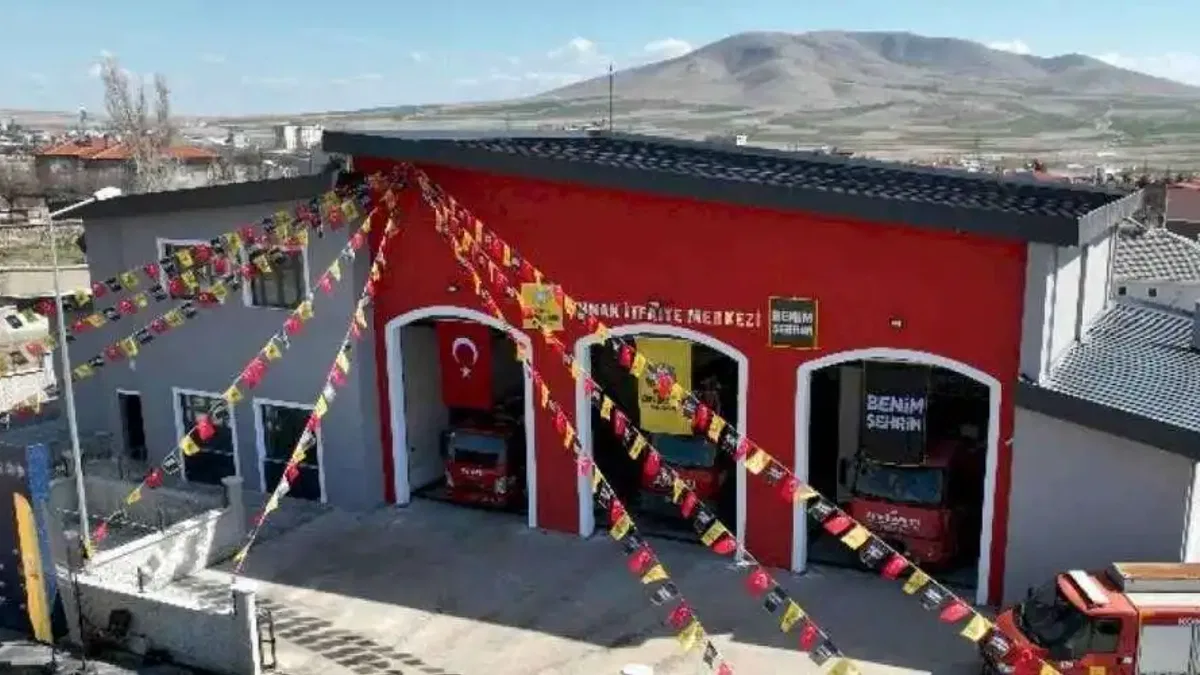 Konya Büyükşehir'den Yunak'a itfaiye merkezi