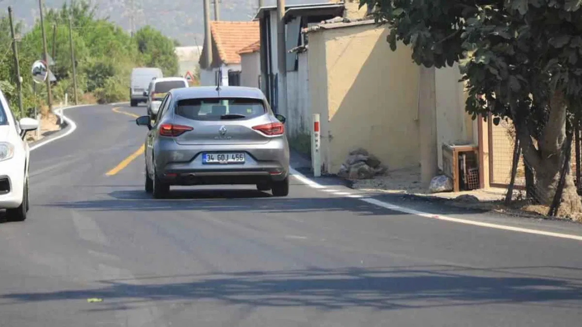 Milas kırsalındaki 80 milyonluk yol yatırımı tamamlandı