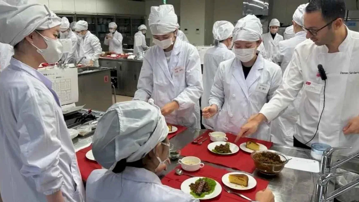 Japon şefler Türk yemeklerini öğrenerek mezun olacak