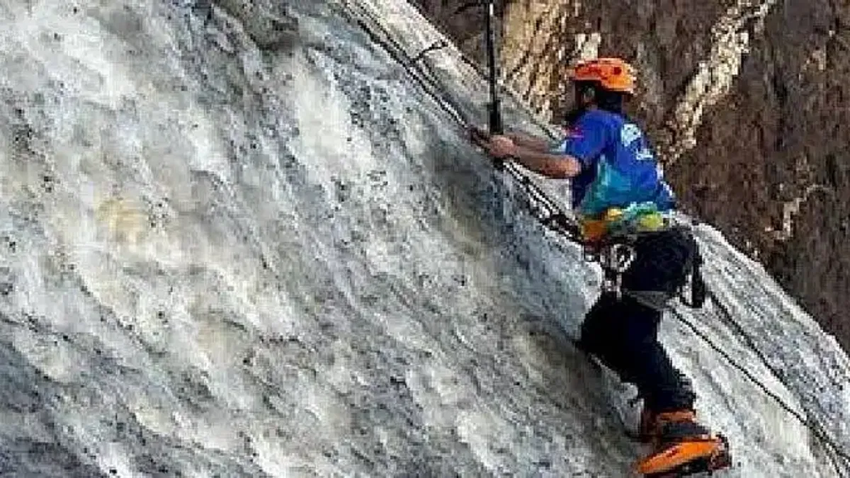 İnegöllü Sporcular Cilo Dağında Buz Tırmanış Eğitimine Katıldı