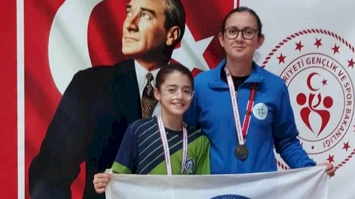 Muğlalı Aybige Türkiye dördüncüsü oldu
