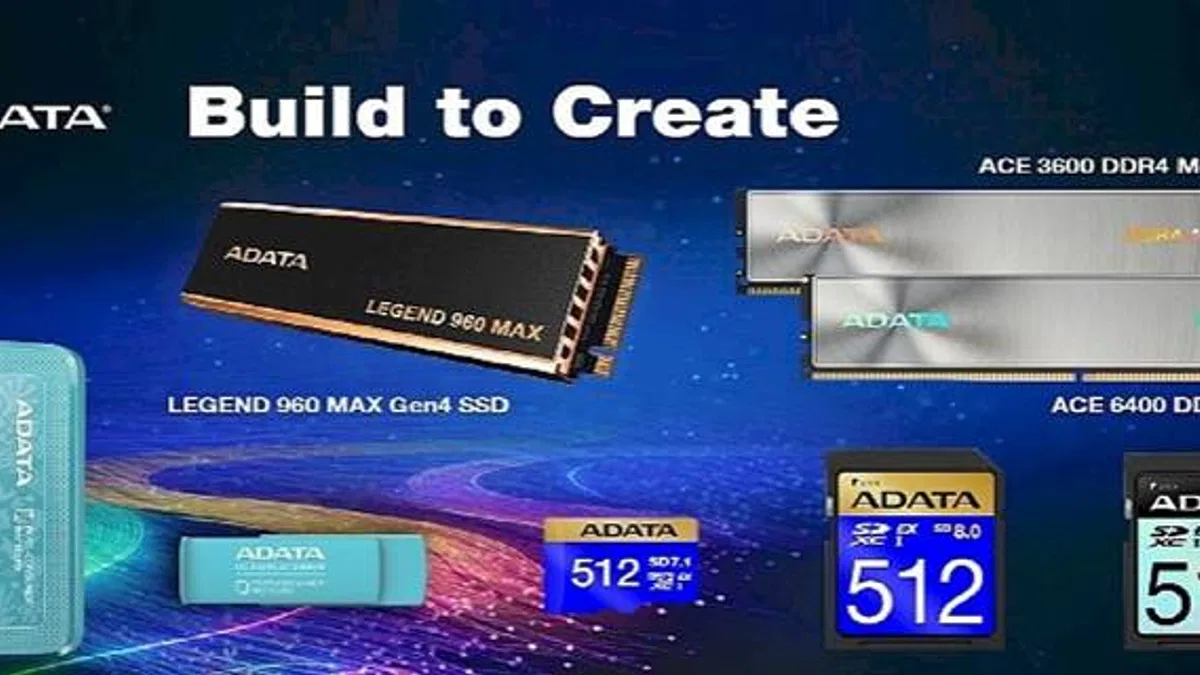 En Yeni Nesil ve Sürdürülebilir Ürünleriyle ADATA COMPUTEX 2023'te
