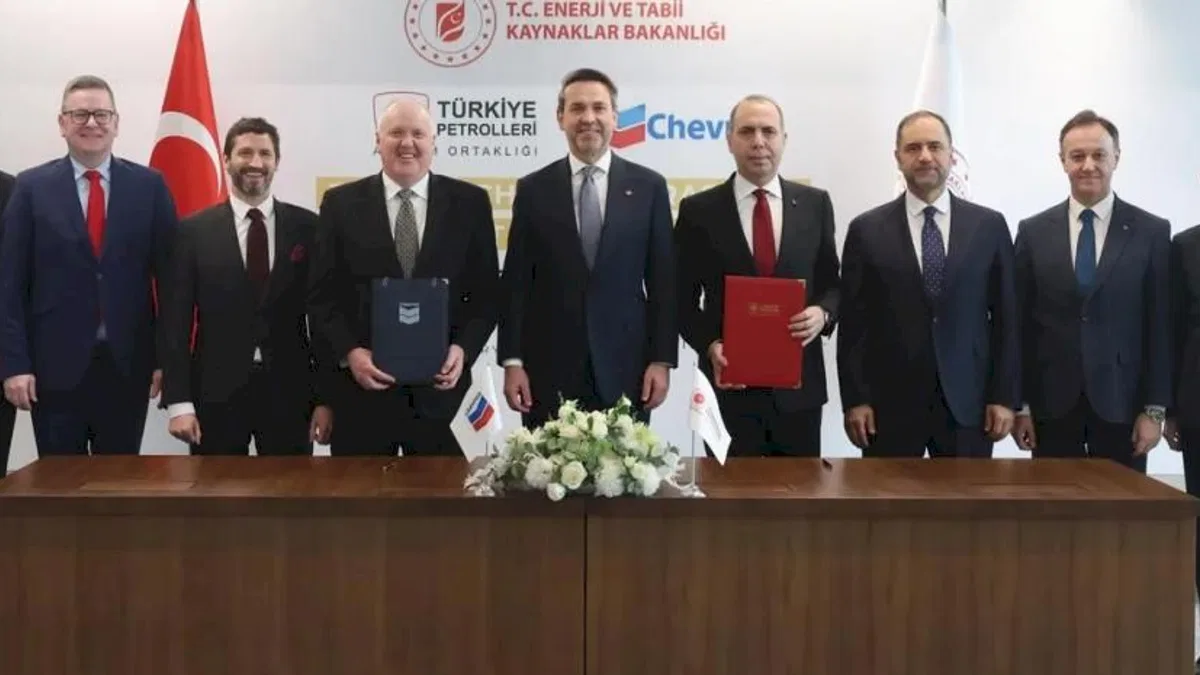 TPAO ve Chevron’dan stratejik mutabakat