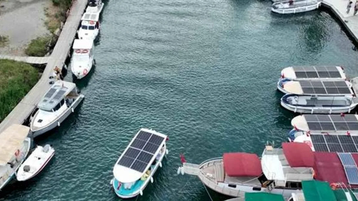 Çevre dostu teknelerin dönüşümü tamamlandı